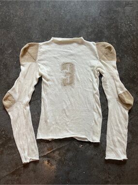 Lillies of the Valley White Jersey Long Sleeve